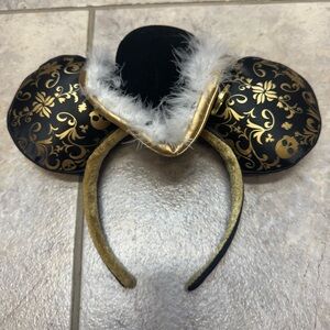 Disney Black and Gold 50th Anniversary Pirates of the Caribbean Ears